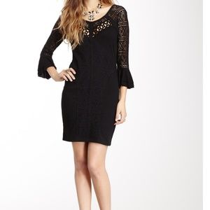 Free People textured knit bodycon dress